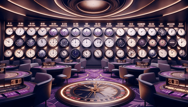 Wpływ stref czasowych na ruch w kasynie na żywo image