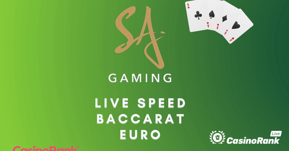 Live Speed Baccarat Euro od SA Gaming