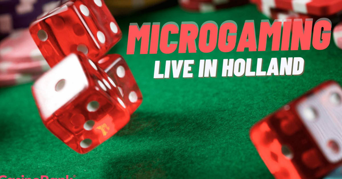 Microgaming przenosi swoje automaty online i gry kasynowe na żywo do Holandii