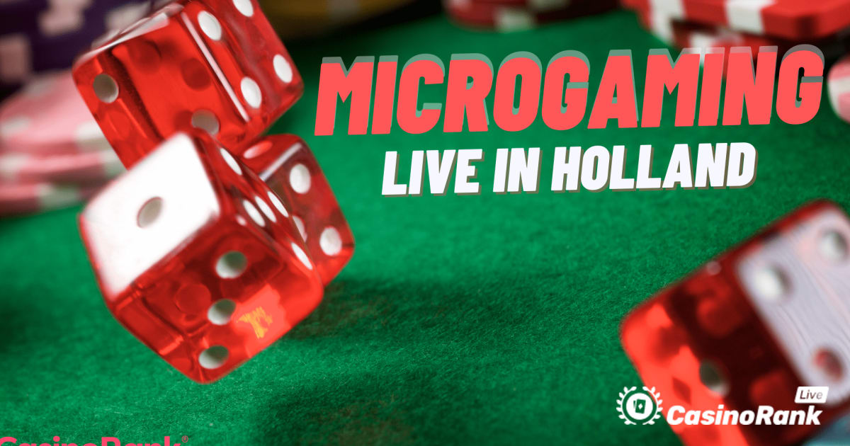 Microgaming przenosi swoje automaty online i gry kasynowe na żywo do Holandii